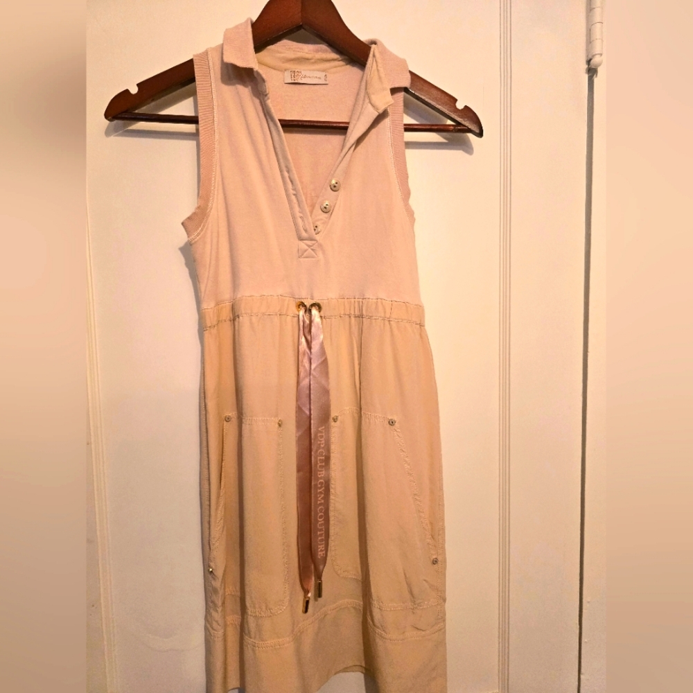 VDP Sport Club Sleeveless Dress with Pockets